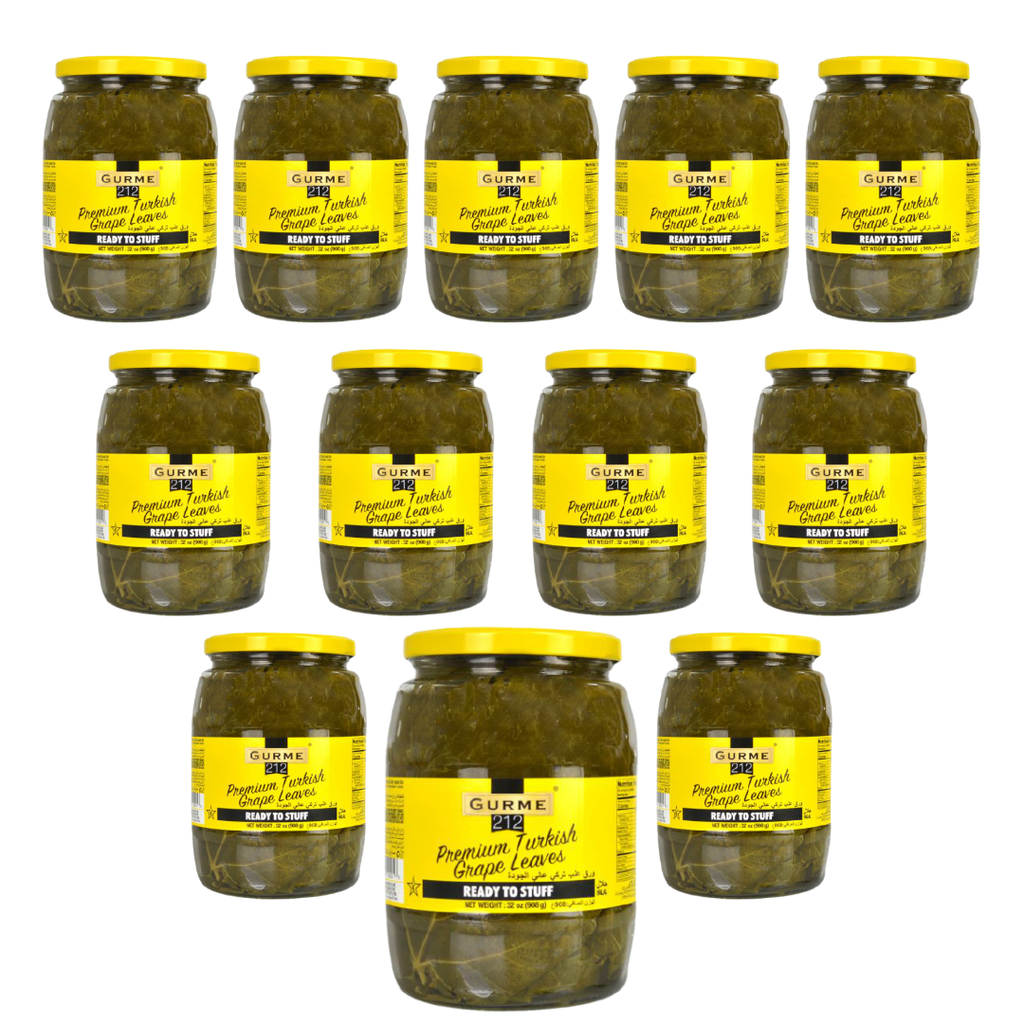 Grape Leaves Ready to Stuff 32oz (12 Pack) - Gourmet212