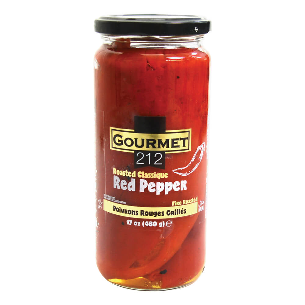 Fire Roasted Red Peppers 17oz (6 Pack)