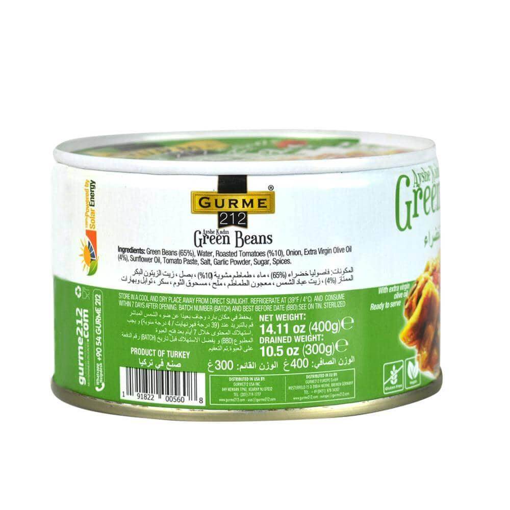 Ayshe Kadin Green Beans in Olive Oil 14.11oz - Gourmet212