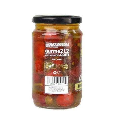 Hot Chili Piquante Peppers 11.6oz - Gourmet212
